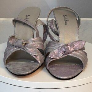 Earl Jeans Women's High Heel Pink Champagne Leather